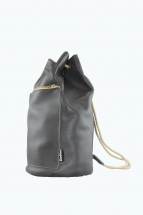 Dark Grey Mini Duffel Bag